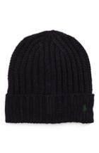 Men's Polo Ralph Lauren Chunky Rib Knit Beanie - Blue