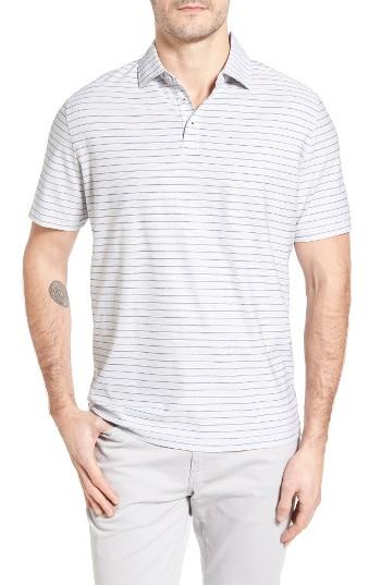 Men's Maker & Company Stripe Polo - Grey