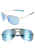 Women's Smith Serpico Slim 2.0 65mm Chromapop Polarized Aviator Sunglasses -