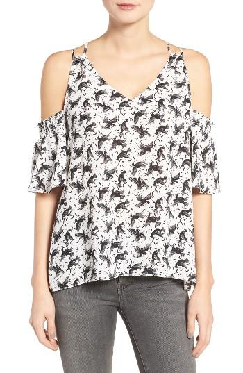 Women's Chelsea28 Cold Shoulder Top - White