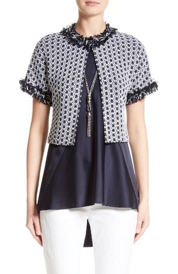 Women's St. John Collection Aadi Tweed Knit Jacket