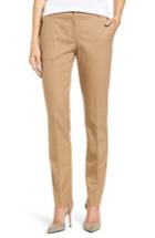 Women's Brax Straight Leg Trousers - Beige