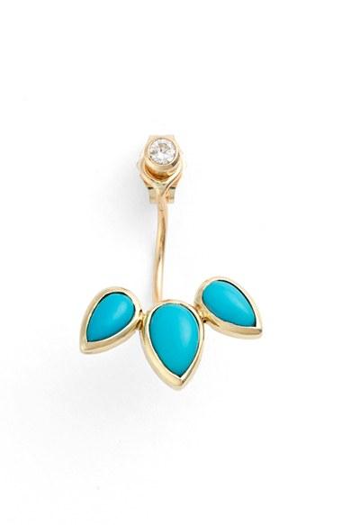 Women's Zoe Chicco Diamond Bezel Ear Jackets
