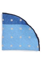 Men's Alexander Olch Polka Dot Silk Pocket Round