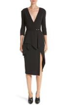 Women's Jason Wu Pinstripe Jersey Sheath Dress - Black