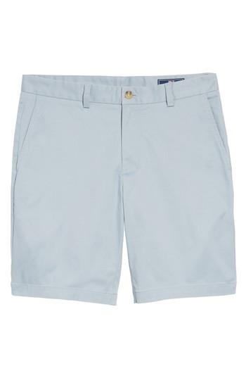 Men's Vineyard Vines 9 Inch Stretch Breaker Shorts - Grey