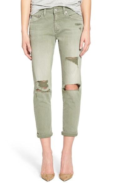 Women's Ag 'the Ex-boyfriend' Crop Slim Jeans