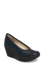 Women's Fly London 'yalu' Pump .5-6us / 36eu - Blue