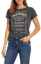 Women's Lucky Brand Jack Daniels Graphic Tee - Grey