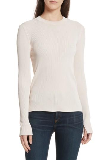Women's Rag & Bone Sylvia Split Cuff Sweater - Pink