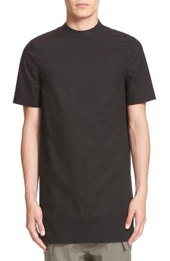 Men's Rick Owens Moody Woven Tunic