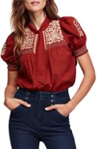 Women's Free People Dreaming About You Top - Red
