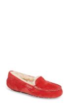 Women's Ugg Ansley Water Resistant Slipper M - Red