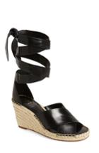 Women's Vince Camuto Leddy Wedge Sandal .5 M - Black