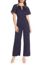 Women's 19 Cooper Keyhole Neckline Jumpsuit - Blue