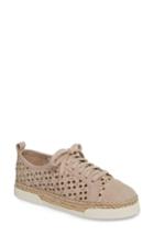 Women's Vince Camuto Theera Perforated Espadrille Sneaker M - Beige