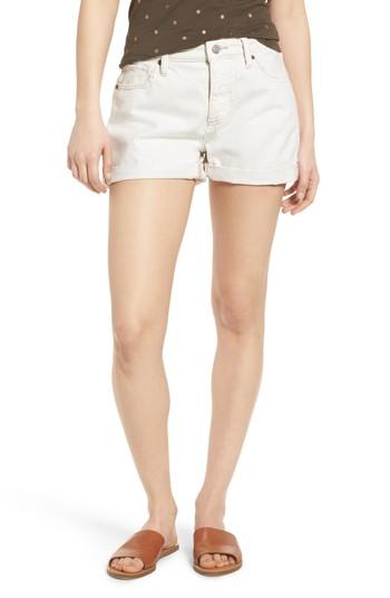 Women's Lucky Brand Denim Boyfriend Shorts - Blue