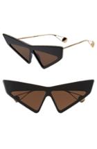 Women's Gucci 70mm Cat Eye Sunglasses -