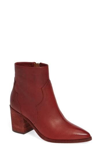 Women's Frye Flynn Bootie .5 M - Red
