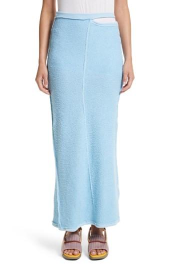 Women's Eckhaus Latta Lapped Midi Skirt - Blue