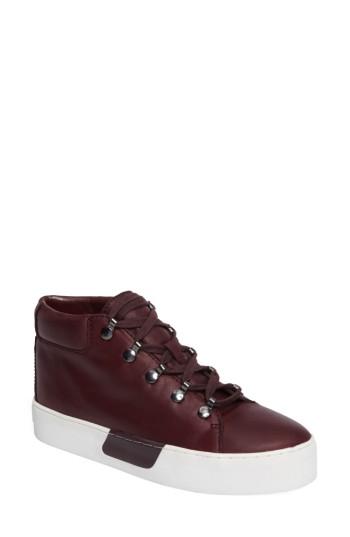 Women's 1.state Wrine High Top Sneaker M - Burgundy