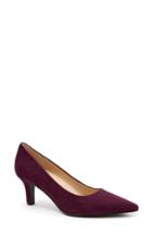 Women's Trotters Noelle Pointy Toe Pump M - Burgundy