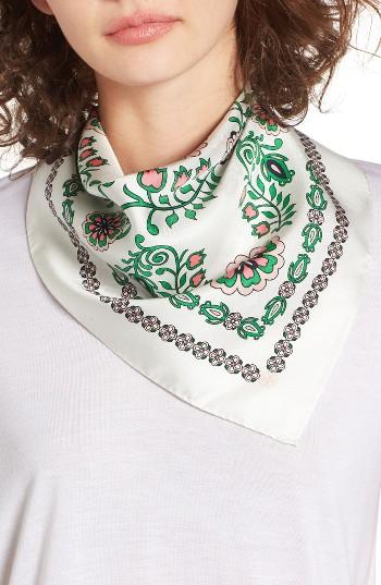 Women's Tory Burch Garden Party Silk Neckerchief