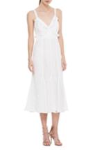 Women's La Maison Talulah Adoring Ruffle Lace Midi Dress - White