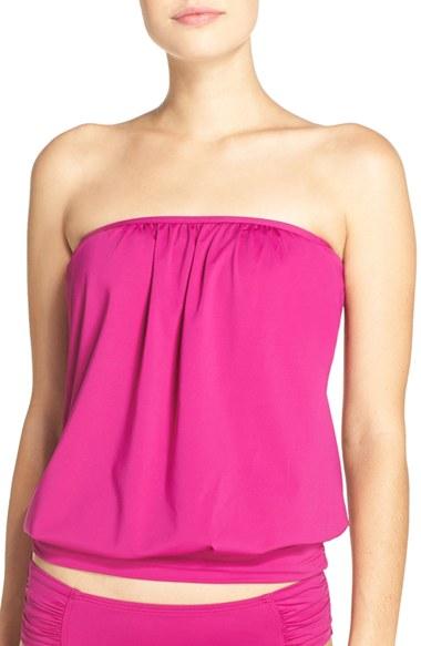 Women's Tommy Bahama Bandini Blouson Tankini Top - Pink