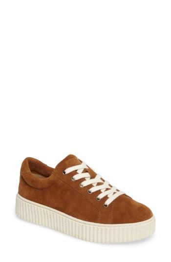 Women's Splendid Ruth Platform Sneaker M - Brown