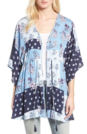 Women's Hinge Poppy Patchwork Kimono
