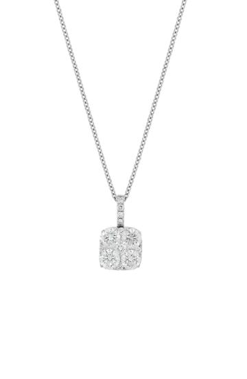 Women's Bony Levy Square Diamond Pendant Necklace (trunk Show Exclusive)
