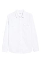 Men's Ag Benning Slim Fit Utility Shirt - White