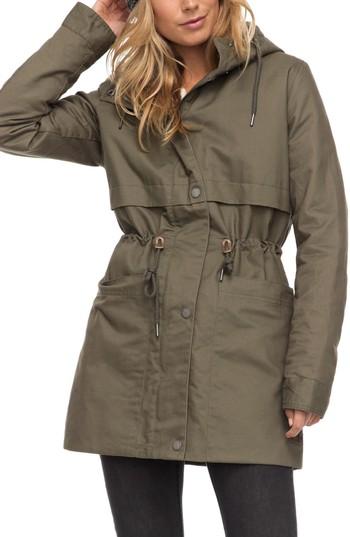 Women's Roxy Sea Dance Parka - Green