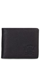 Men's Herschel Supply Co. Hank Leather Wallet - Black