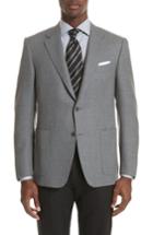 Men's Canali Venezia Classic Fit Wool Blazer Us / 48 Eu R - Grey