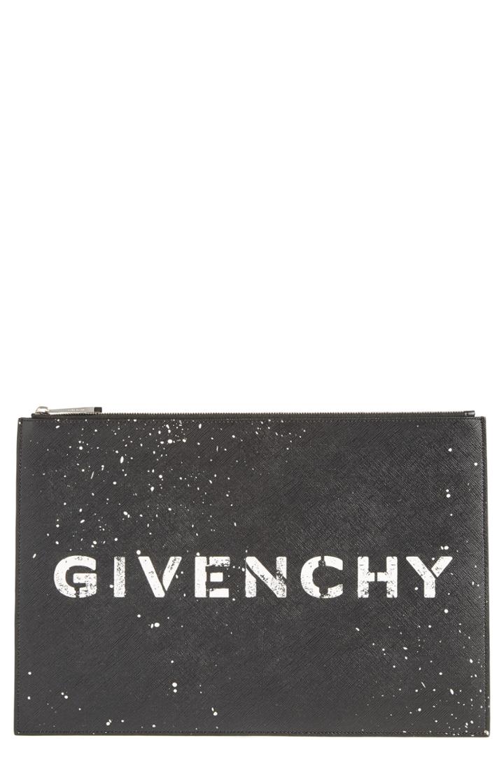 Givenchy Iconic Faux Leather Pouch -