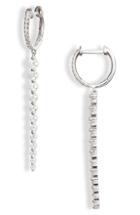 Women's Bony Levy Getty Linear Diamond Earrings (nordstrom Exclusive)