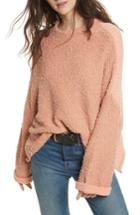 Women's Free People Cuddle Up Pullover - Pink