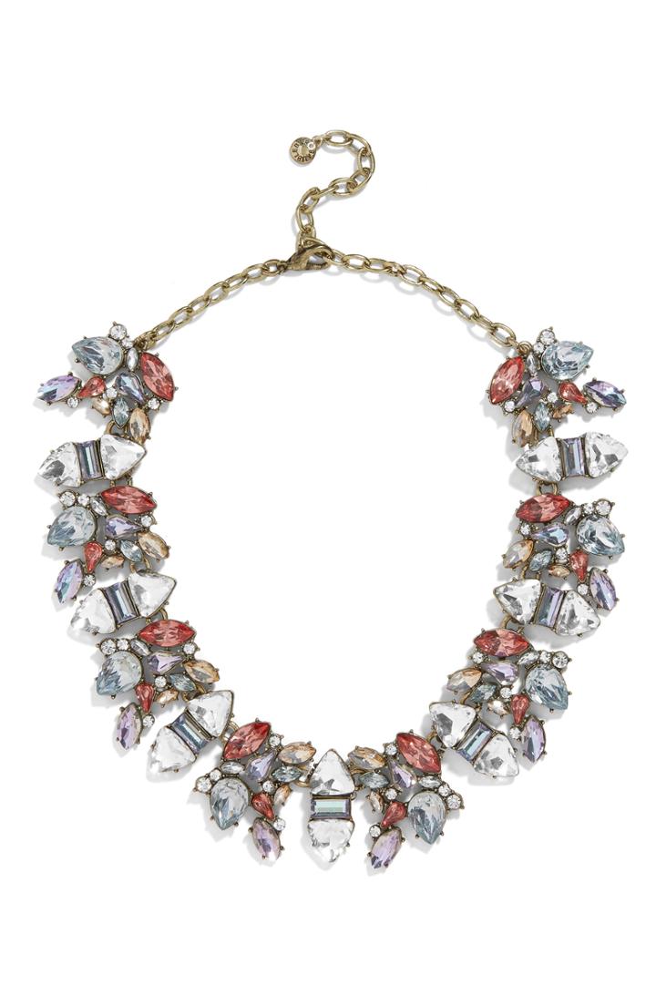 Women's Baublebar Crystal Cluster Holiday Necklace