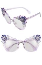 Women's Miu Miu 52mm Cat Eye Sunglasses - Lilac