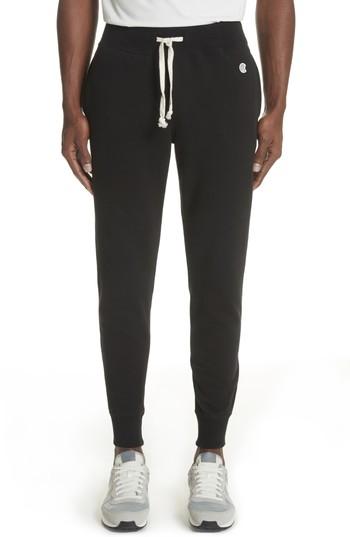 Men's Todd Snyder Cotton Blend Jogger Pants - Black
