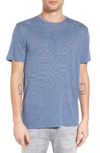 Men's John Varvatos Star Usa Stripe T-shirt, Size - Blue