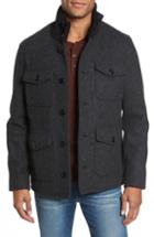 Men's Schott Nyc Wool Blend Field Jacket