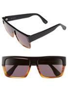Women's Sunday Somewhere 'mbp' 55mm Rectangular Sunglasses - Chocolate Tortoise
