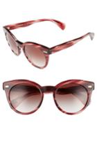Women's Oliver Peoples Dore 51mm Gradient Sunglasses - Cherry Coco