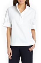 Women's Lafayette 148 New York Silvia Blouse - White