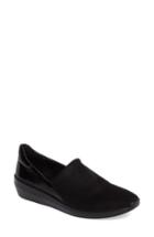 Women's Ecco Incise Urban Slip-on Wedge -8.5us / 39eu - Black