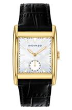 Women's Movado Heritage Leather Strap Watch, 38mm