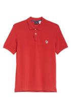 Men's Ps Paul Smith Fit Polo, Size Medium - Red